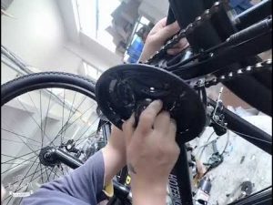 how to assemble and disassemble the crankset