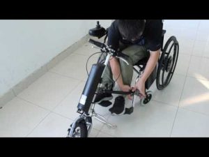 RisunMotor Wheelchair Electric Attachment Correct Using method