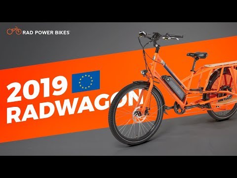 2019 RadWagon — European L1e-A Electric Cargo Bike from Rad Power Bikes