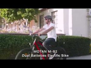 MOTAN M-B2 750W Dual Batteries Electric Fat Bike