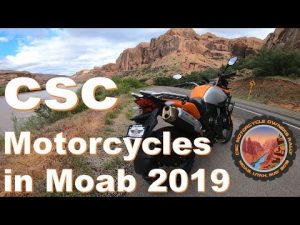 CSC Motorcycles owners rally Moab Utah 2019