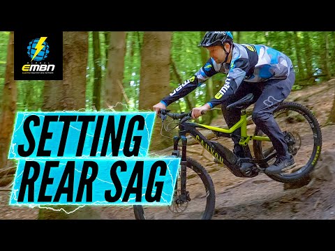 How To Set Up Rear Sag | E-Bike Suspension Tips