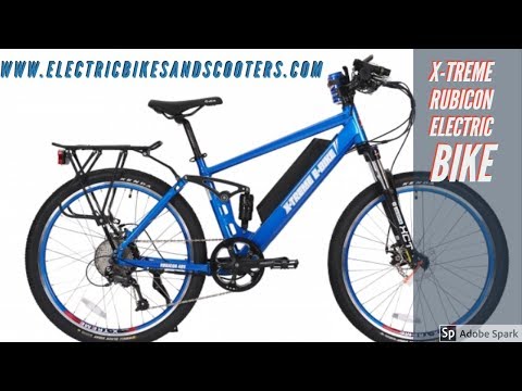 xtreme rubicon electric bike 48 volts