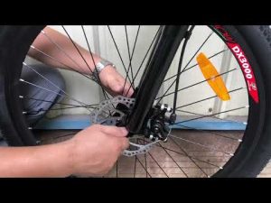 How to install the front wheel AN-EN003