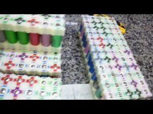 Montagem dos packs das baterias de Lítio – Parte 2