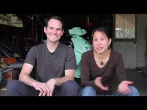 GOVECS scooter video with Chris and Wen from FrugalHappy.org in California