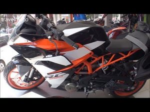 KTM RC 390 super sport motorcycle 2019