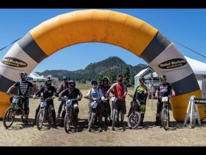 Super Bike eMoto vs E-Bike Race (Typhoon / Sur Ron / Stealth) Lake Tahoe