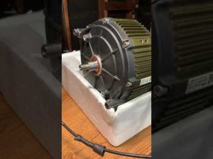 Damaged Sur Ron motor