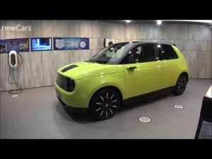 The new HONDA E car 2020