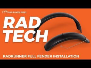 RadRunner Full Fender Installation | Rad Tech