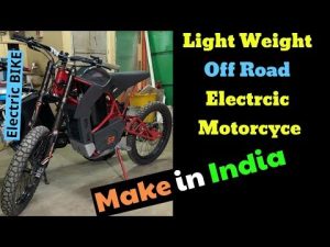 Offroad Electric Motorcycle Make In India – Project SR Bike