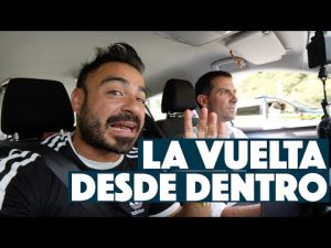 LA VUELTA ESPAÑA DESDE UN COCHE DE EQUIPO | Valentí Sanjuan