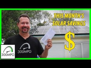 Monthly Solar Savings! (August)