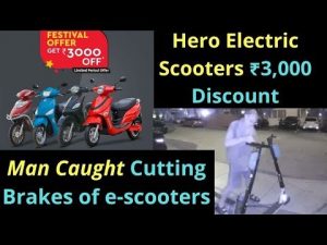 Electric Vehicles News 32: Hero Electric Scooters 3,000 Discount, Electric Motorcycle Trip Egypt