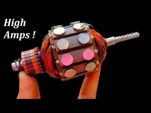 Wow! 12v 500w High Current Dynamo from 24v DC Motor DIY