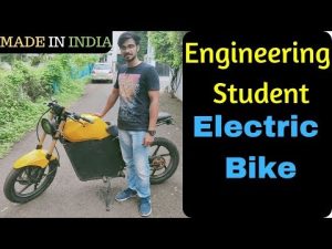 BTech Student Made Electric Motorcycle in India | Inspiring EV Startup