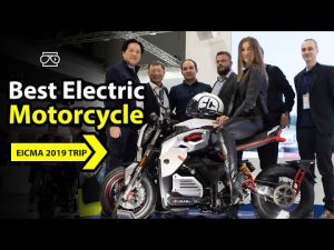 BEST ELECTRIC MOTORCYCLES ON EICMA / OTTO BIKE MCR MCRS RIDE VIDEO
