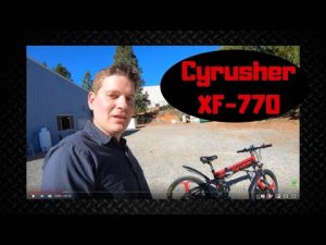 Cyrusher XF-770 Electric Bike Review (and I’m giving it away!)