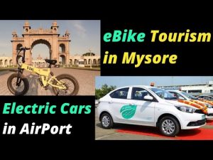 Electric Vehicles News 47: eBike Tourism in Mysore, Electric Cars in Airport, ZoomCar EVs 1Cr km