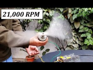 Wooow !! 12v 20 Amps (Brushed) DC Motor forced at Super High Speed for Propeller Test