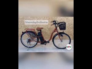 จักรยานไฟฟ้ามือสองญี่ปุ่น ปั่นและบิดได้ BJP Electric Bike Japan