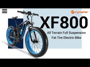 Cyrusher XF800 1000Watt All Terrain Electric Bikes 3Rd Version