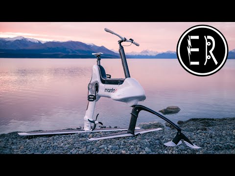 WORLD’S FIRST HYDROFOIL ELECTRIC BIKE!!! Manta5 Hydrofoiler XE-1 review