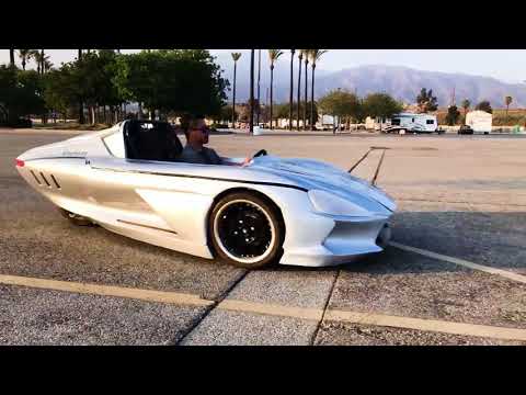 ,900 Ampere Motor USA 100% ELECTRIC roadster initial road testing