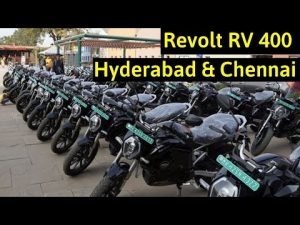 Electric Vehicles News 70 Revolt RV 400 Hyderabad & Chennai, Electric Bus Mumbai