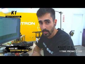 SWAGTRON LIVE – K1 – Kick Scooter + BTS Product Photo Shoot