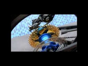 CAMP Gold foldable bike’s high end parts