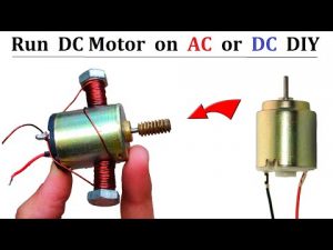 24v DC Motor to High Speed Universal Motor ( 30 volts ) – Awesome Idea DIY