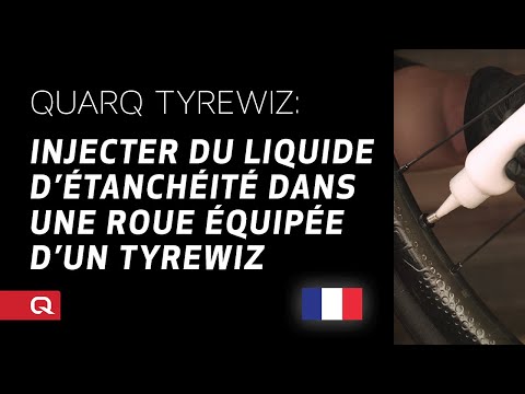 QUARQ: Injecter du liquide d’étanchéité dans une roue équipée d’un TyreWiz
