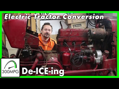 Electric Tractor Conversion – De-ICE-ing, Part 1