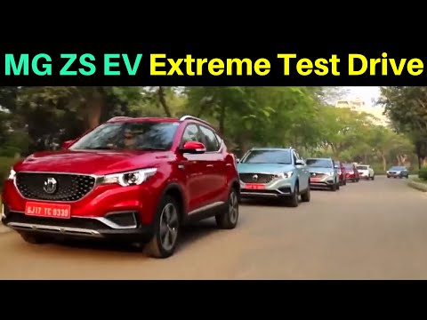MG ZS EV Official Drive Test Video – Electric Car in India