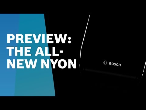 Bosch kündigt neuen Bordcomputer Nyon an //  Preview: The all-new Nyon