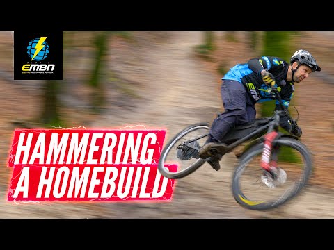 How Hard Can You Ride A DIY E Bike? | Homebuild In The Bike Park