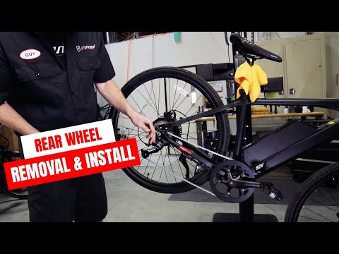 Juiced Bikes Rear Wheel Removal and Installation