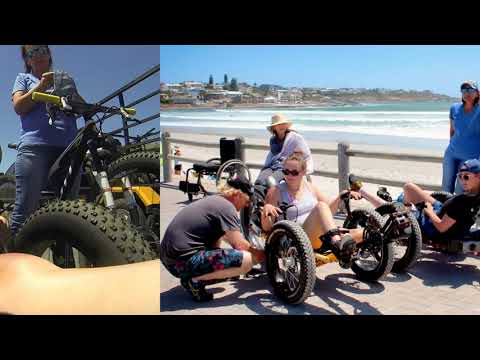 KMX Trike converted to electric and FAT tyres. QS205 V3 3000W hubmotor and 72v. Build and Handover.