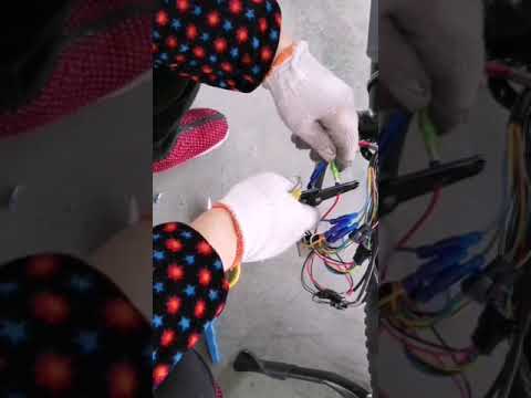 install the controller for 26inch fat bike