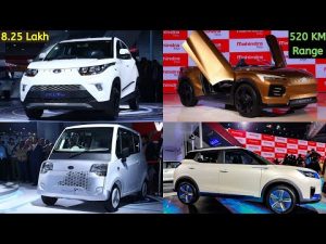 Mahindra eKuv 100,eXUV 300,Funster,Quadricycle | Auto Expo 2020
