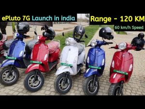 ePluto 7G High Speed Electric Scooter Launched in India | Pure EV