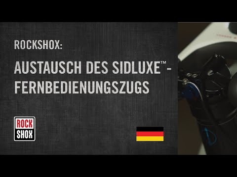 Austausch des SIDLuxe™-Fernbedienungszugs