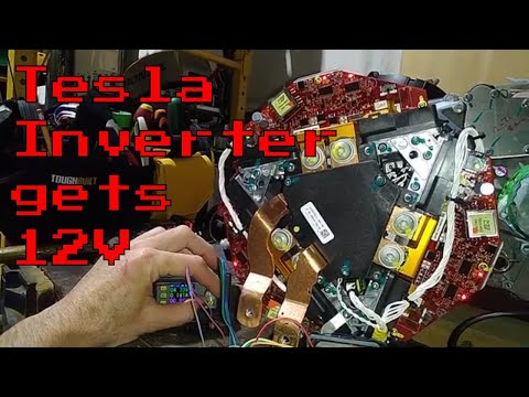 LDU Inverter Switch On – Tesla Model S P100D Large Rear Motor