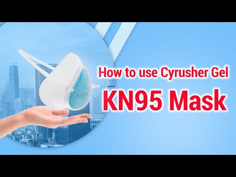 How to use Cyrusher Gel KN95 Mask