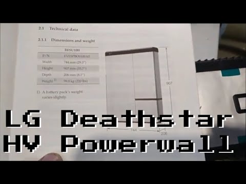 LG RESU 10H Battery Strip – HV PowerWall