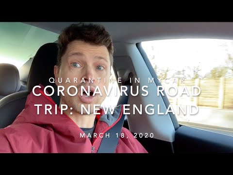 Tesla Model 3 New England Coronavirus Trip