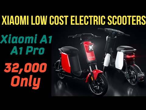 Xiaomi Electric Scooters – Xiaomi A1 & A1 Pro Electric Moped