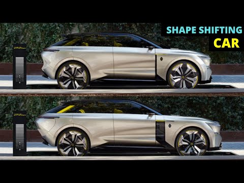 700KM Range Shape Shifting Electric Car – Renault Morphoz